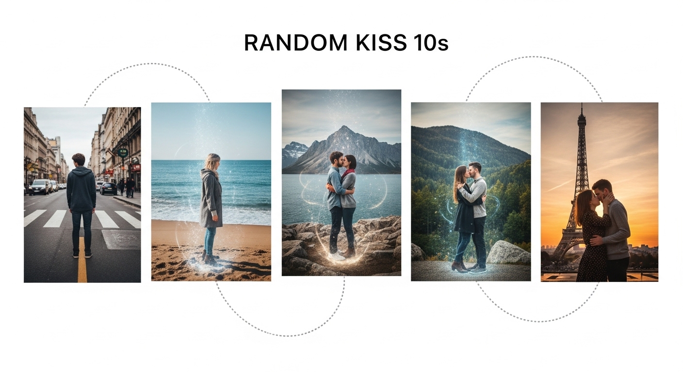 随机接吻10秒