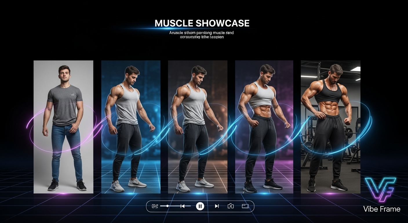 肌肉展示