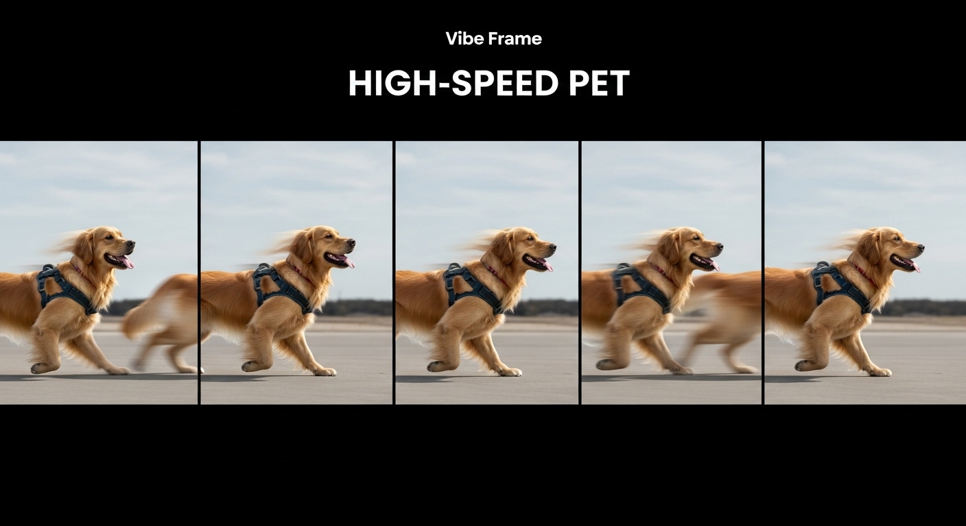 宠物高速奔跑