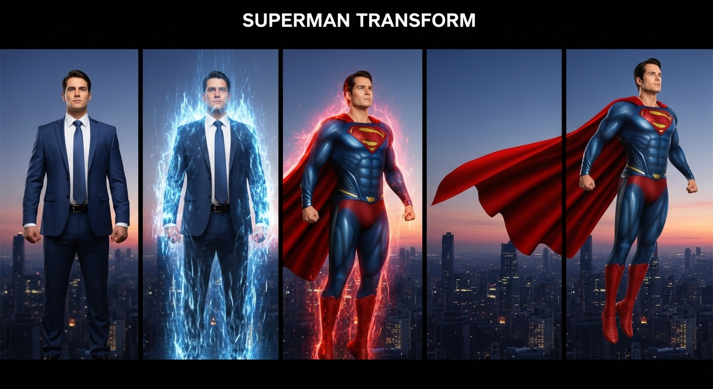 超人变身